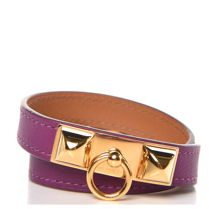 Hermes Swift Rivale Double Tour Bracelet XS Anemone 1 of 6