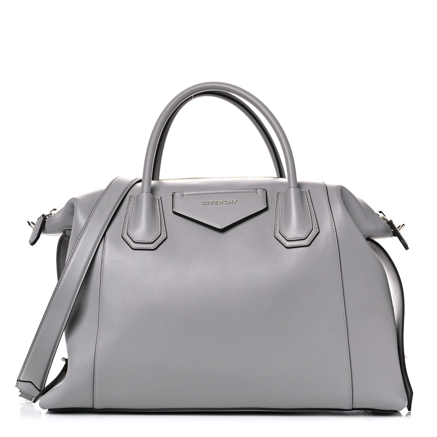 Givenchy Soft Calfskin Medium Soft Antigona Pearl Grey 1 of 8