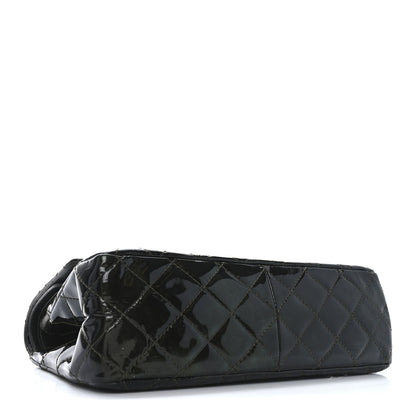 Chanel Patent Quilted 2.55 Reissue 226 Flap Green 4 of 10