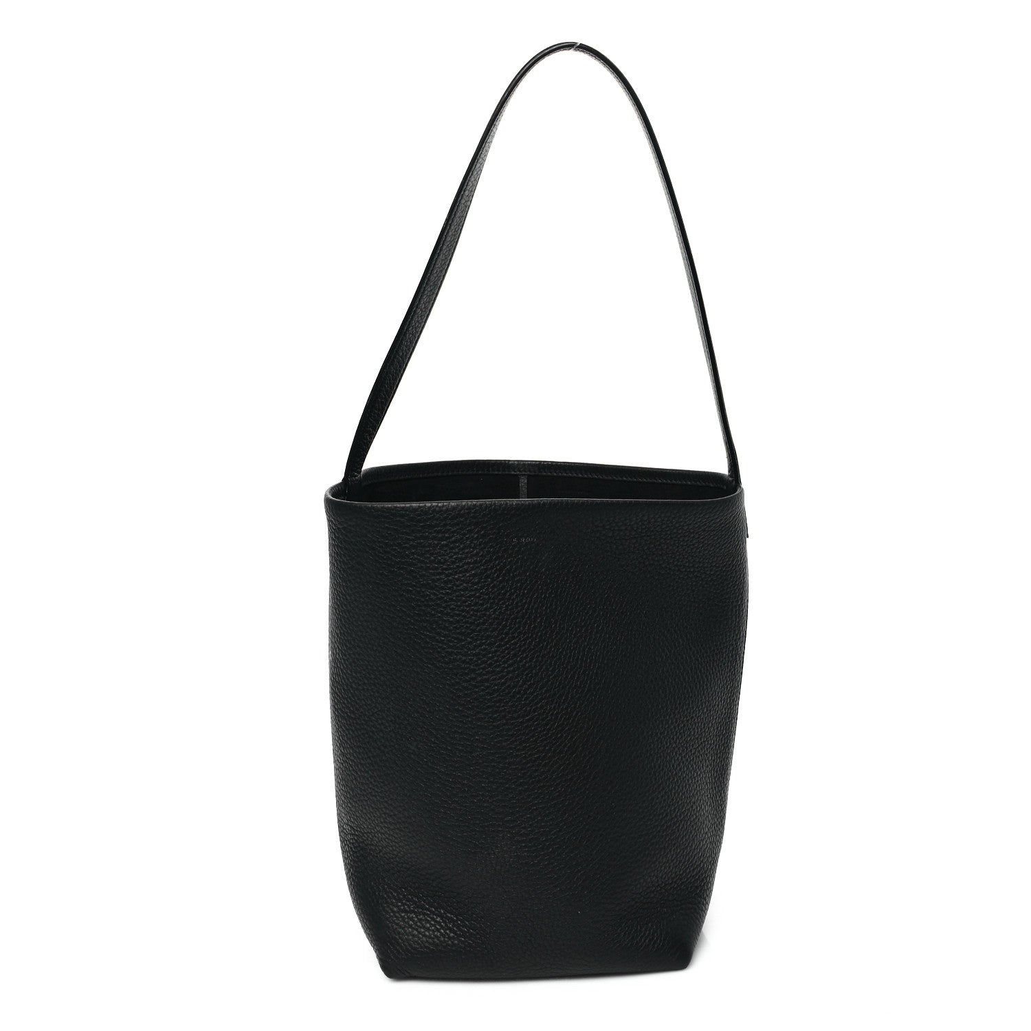 The Row Grained Calfskin Medium N/S Park Tote Black 1 of 11