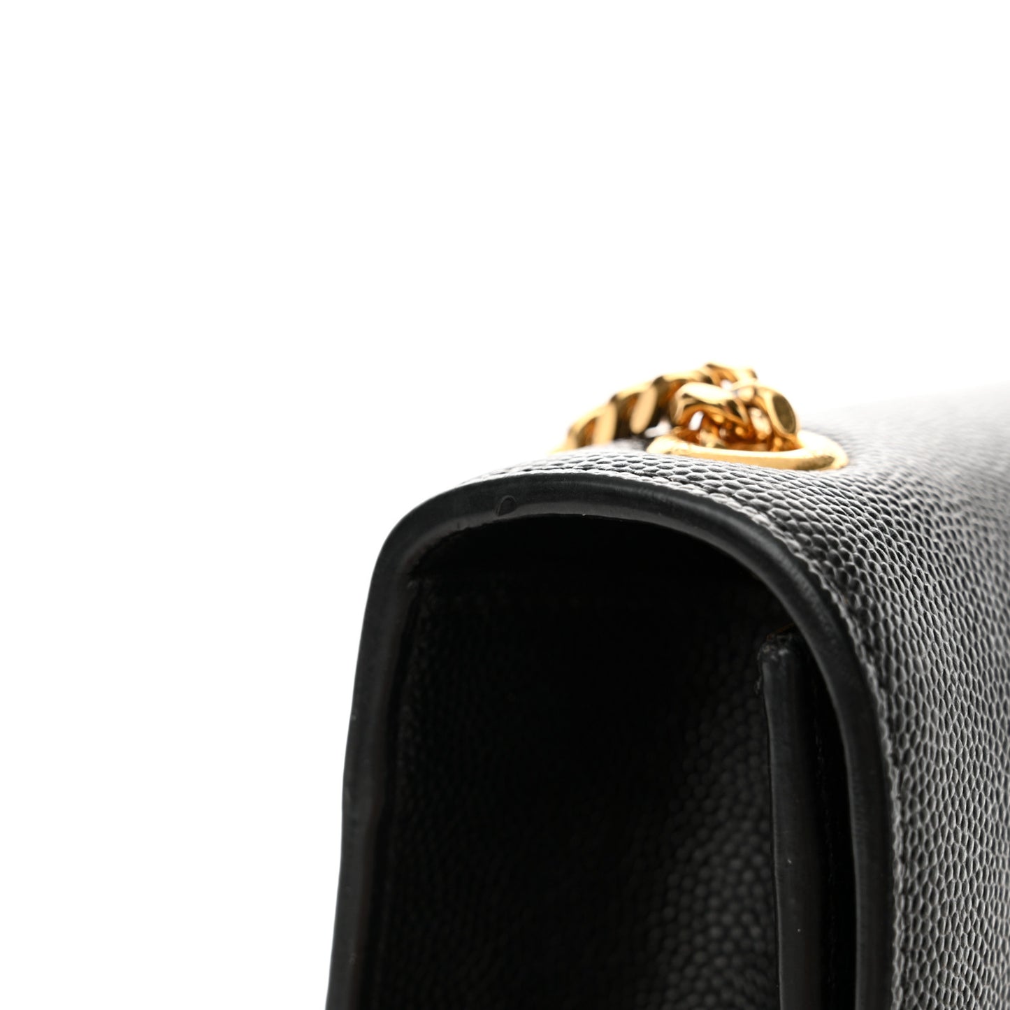 Grain De Poudre Small Monogram Kate Satchel Black