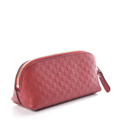 Gucci Microguccissima Small Cosmetic Case Red 3 of 7