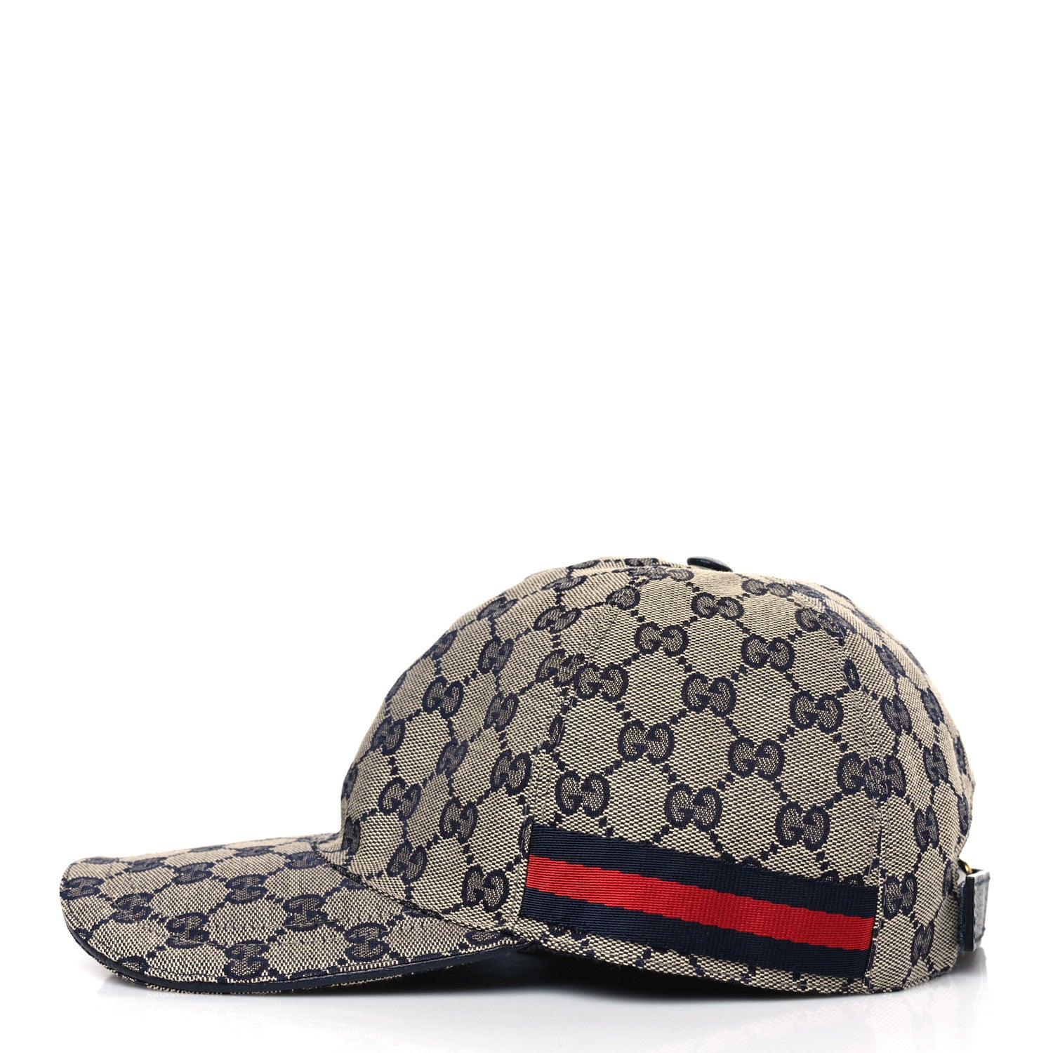 Gucci Monogram Web Baseball Hat L Beige Blue 3 of 7
