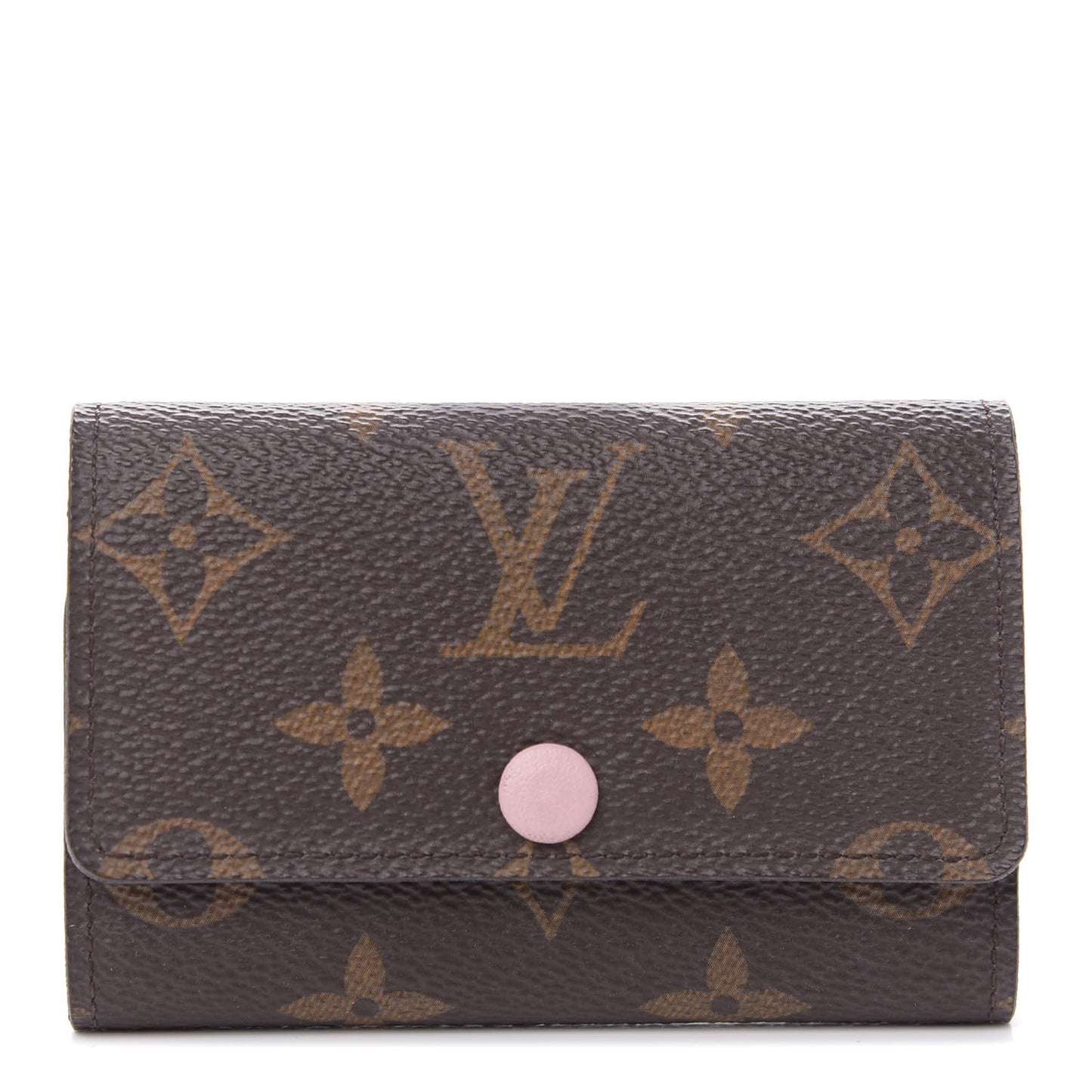 Monogram Multicles 6 Key Holder Rose Ballerine