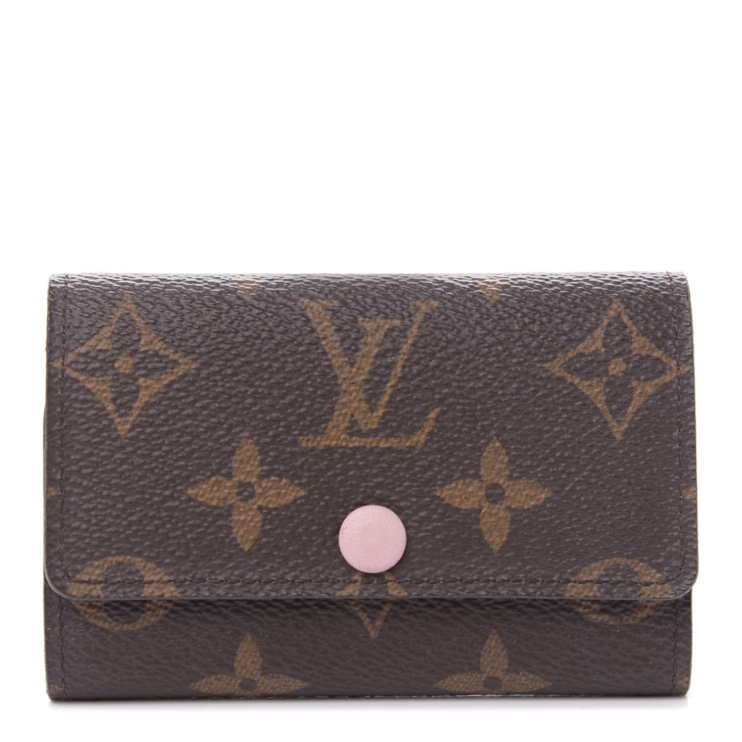 Louis Vuitton Monogram Multicles 6 Key Holder Rose Ballerine 1 of 7