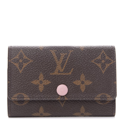 Louis Vuitton Monogram Multicles 6 Key Holder Rose Ballerine 1 of 7