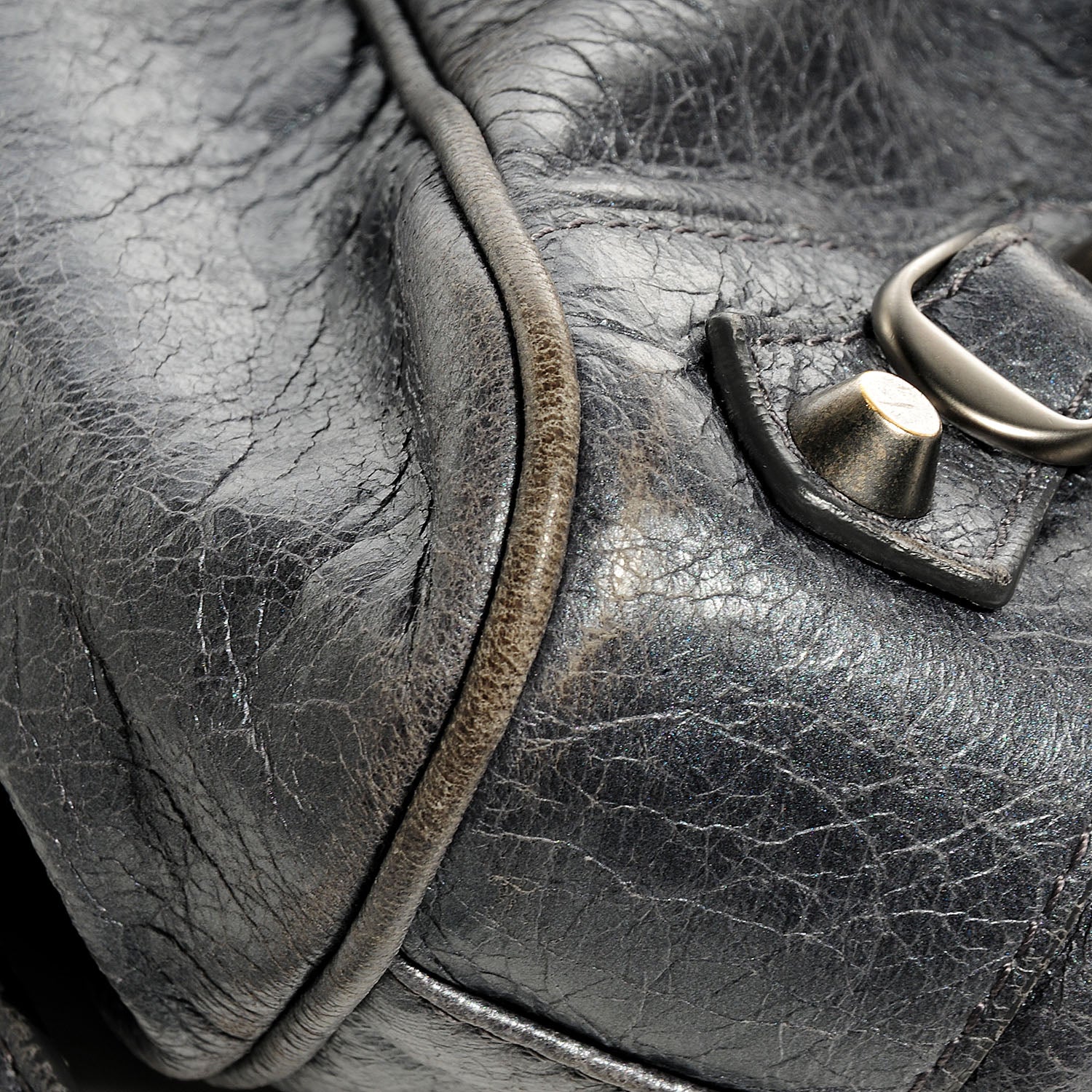 Balenciaga Agneau Velo Argent Fonce 13 of 13