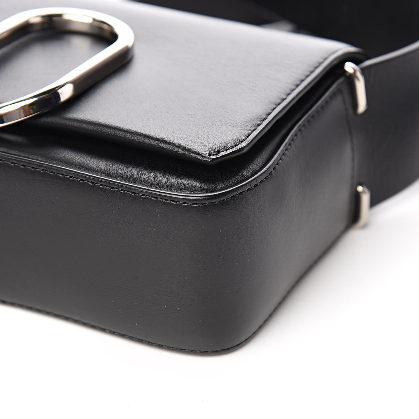 3.1 Calfskin Mini Alix Crossbody Bag Black