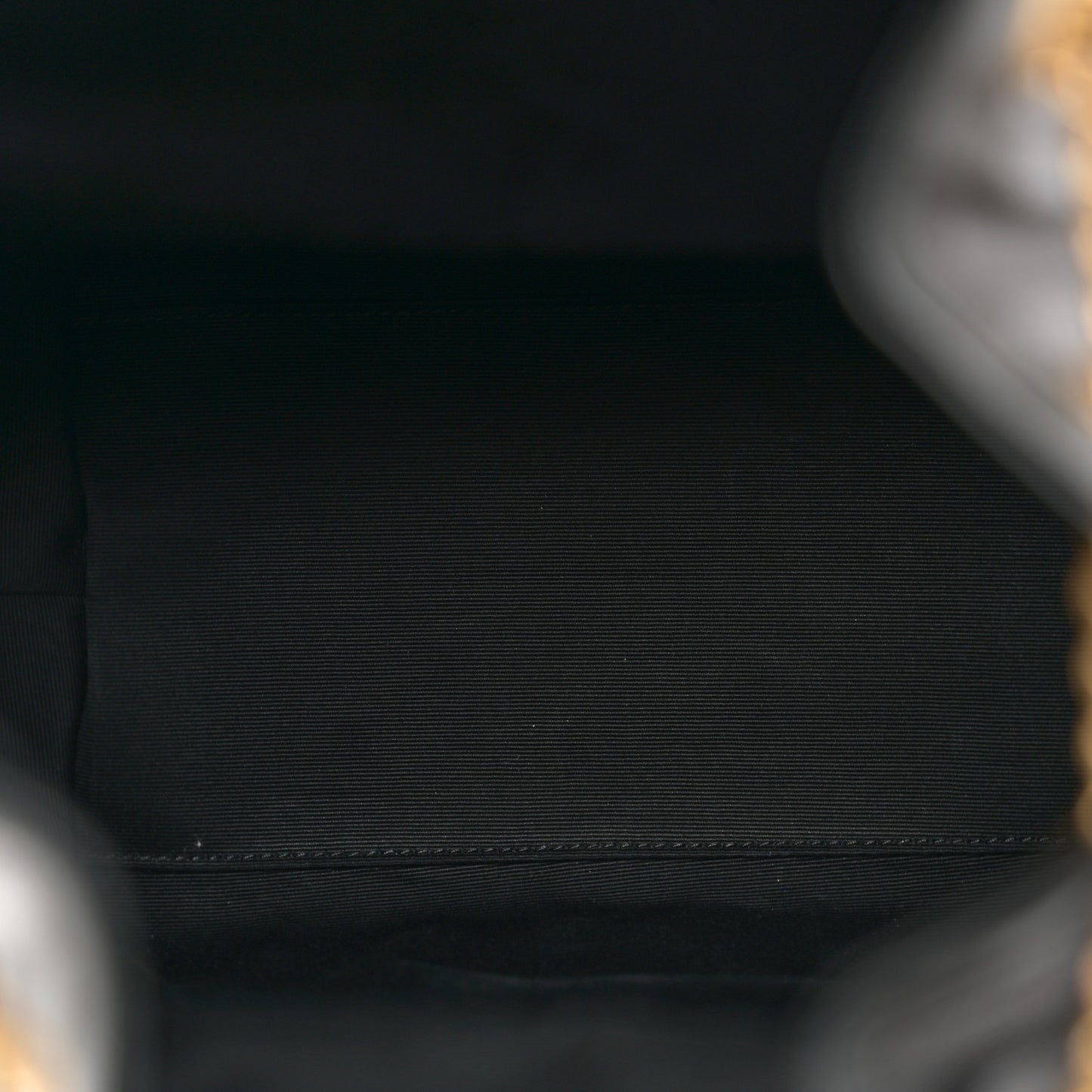 Lambskin Matelasse Monogram Joe Backpack Black