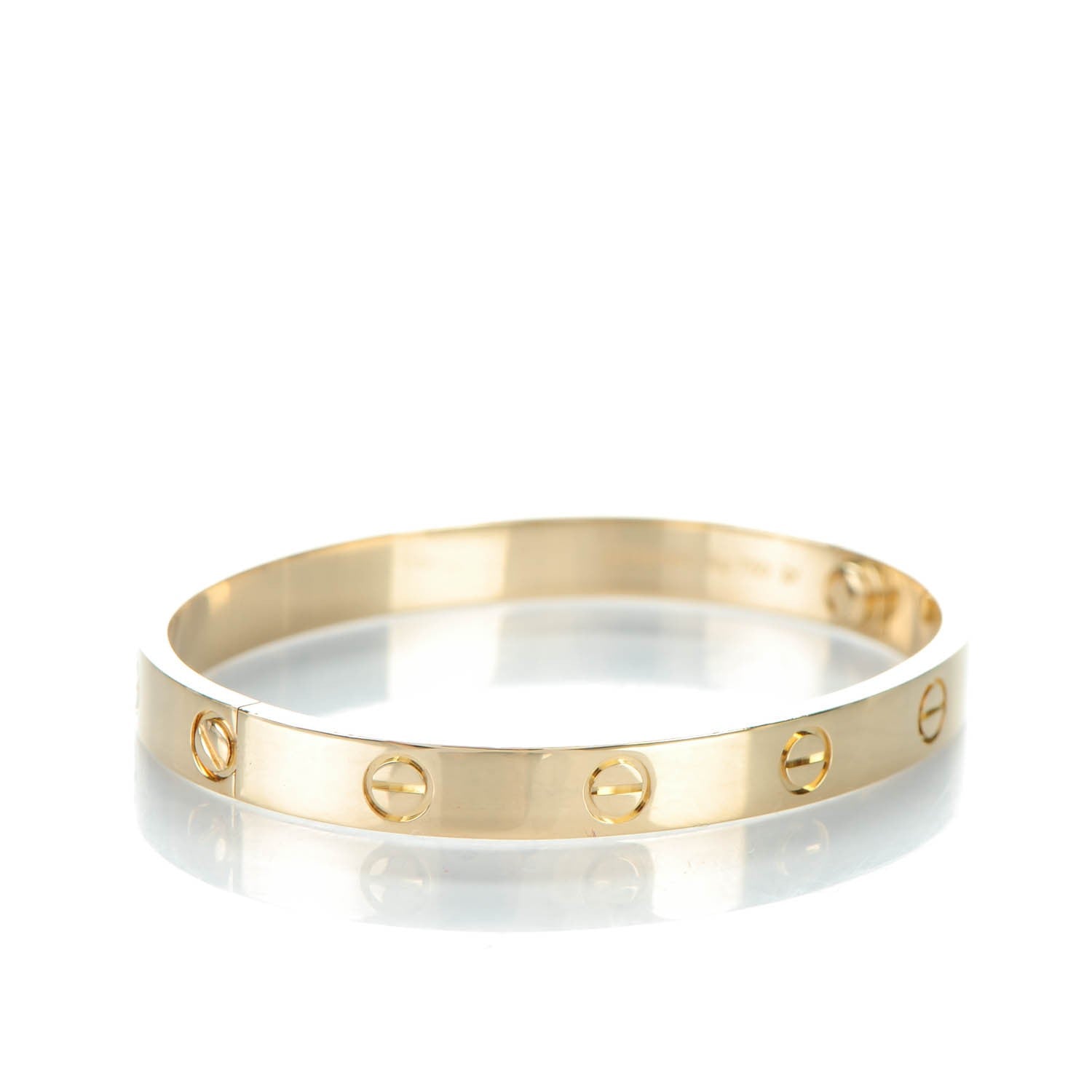 Cartier 18K Yellow Gold LOVE Bracelet 16 3 of 7