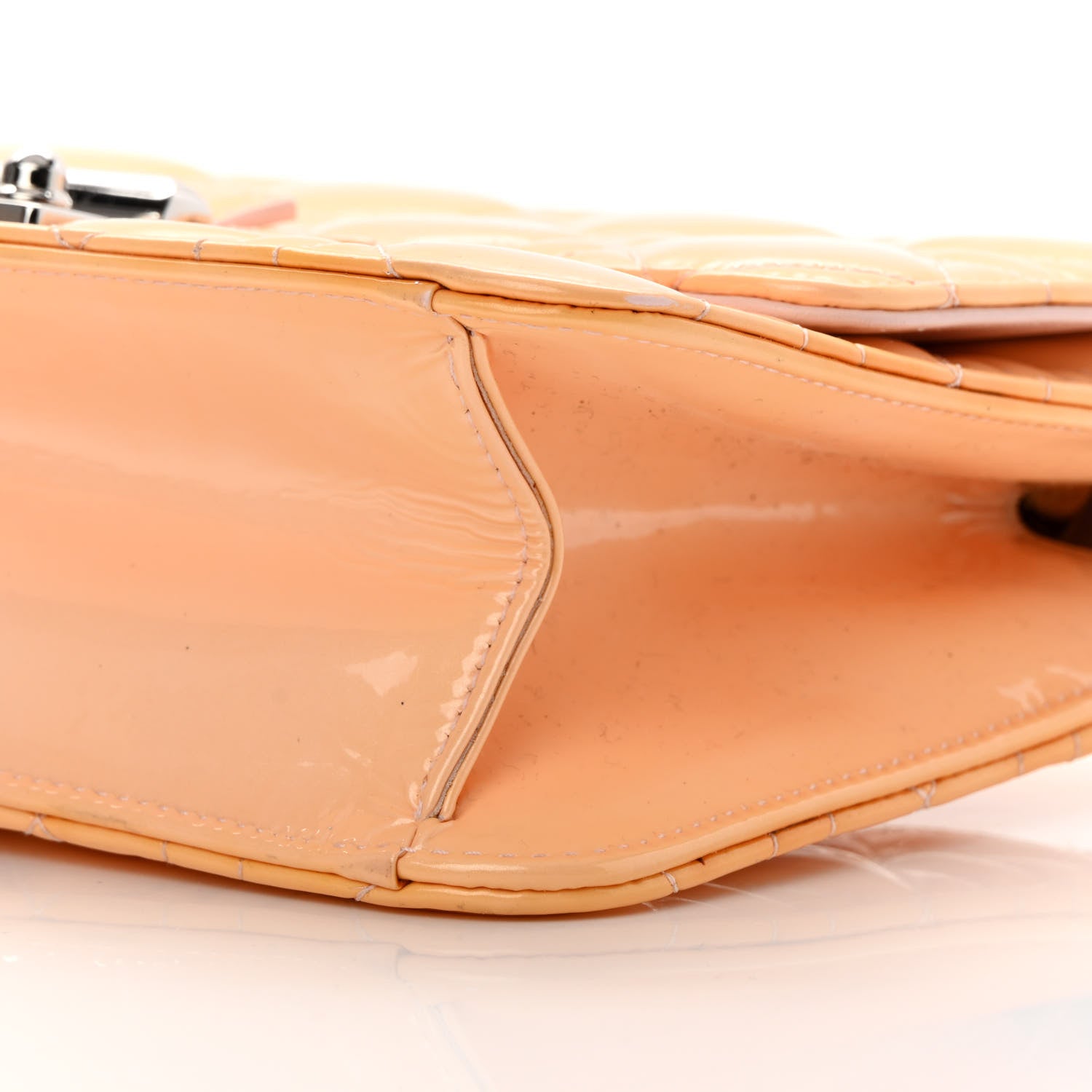 Christian Dior Patent Cannage Miss Dior Promenade Pouch Pink 12 of 18