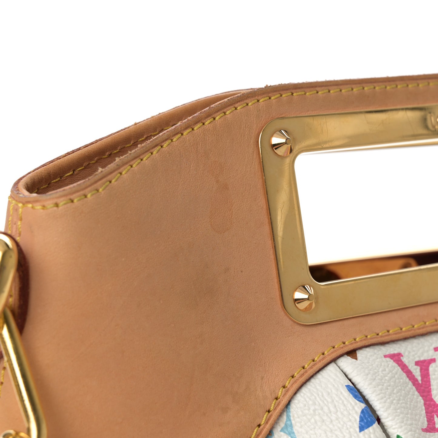 Monogram Multicolor Judy PM White