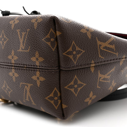 Louis Vuitton Monogram BB Montsouris NM Backpack Black 9 of 10
