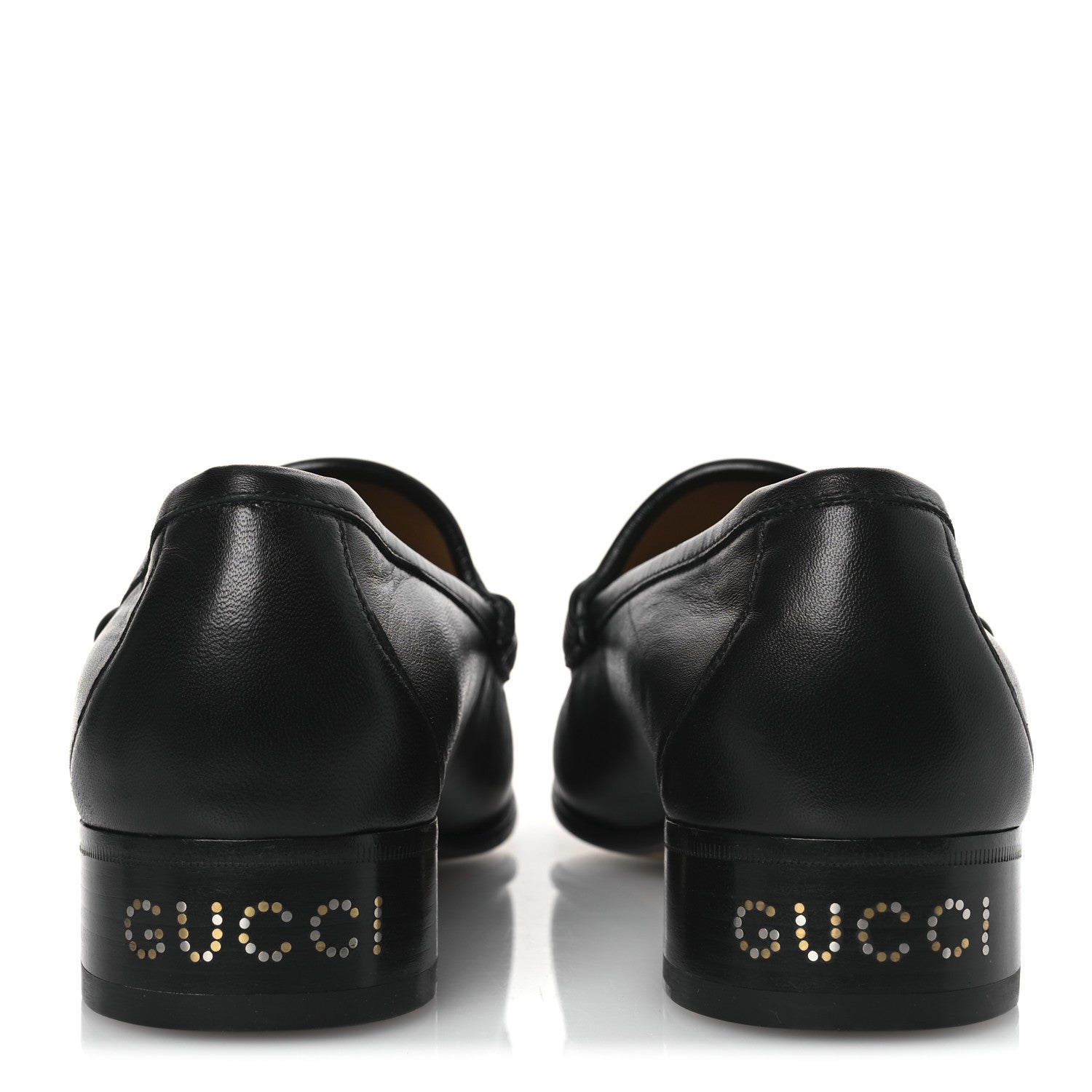 Gucci Agnello Plonge Granada Kid Mens Zumi Loafers 11 Black 5 of 11