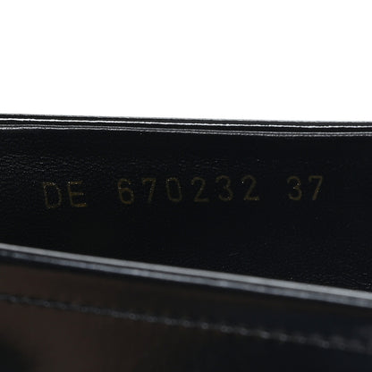 Saint Laurent Magnum Lux Calfskin Le Loafer 15 Moccasins 37 Black 9 of 10