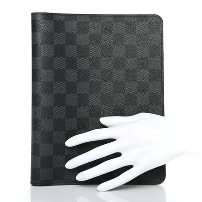 Louis Vuitton Damier Graphite Desk Agenda Cover 2 of 6