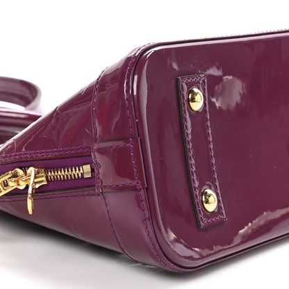 Louis Vuitton Vernis Alma BB Amethyste 8 of 10