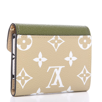 Louis Vuitton Monogram Giant Zoe Wallet Kaki 2 of 6