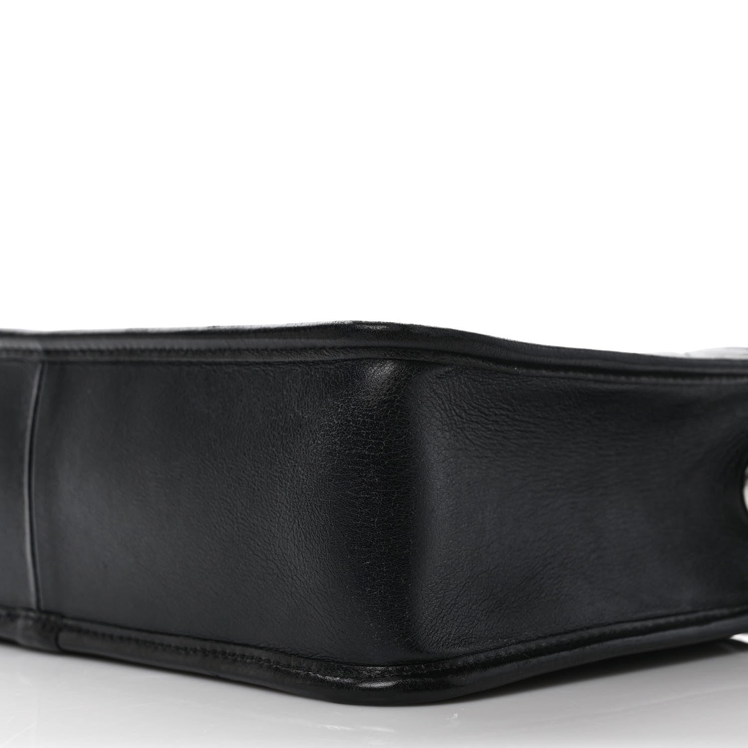 Chanel Aged Calfskin Quilted Large Working Vibe Camera Case Black 9 of 10