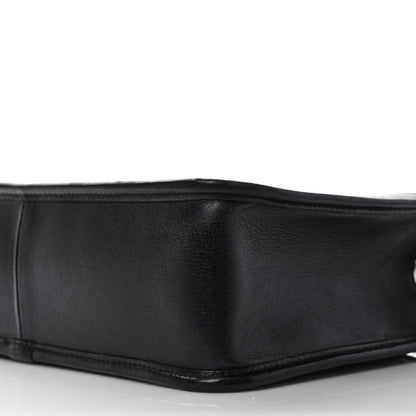 Chanel Aged Calfskin Quilted Large Working Vibe Camera Case Black 9 of 10