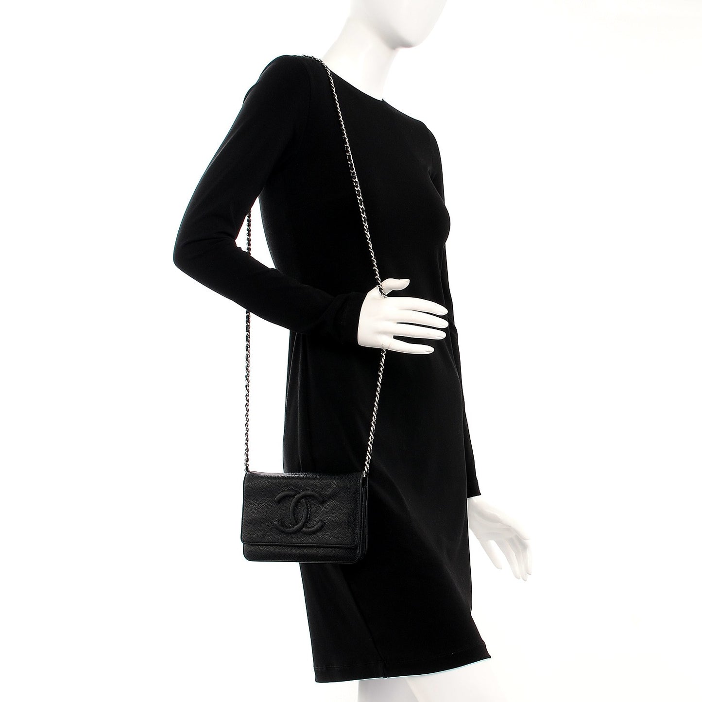 Caviar Timeless CC Wallet On Chain WOC Black