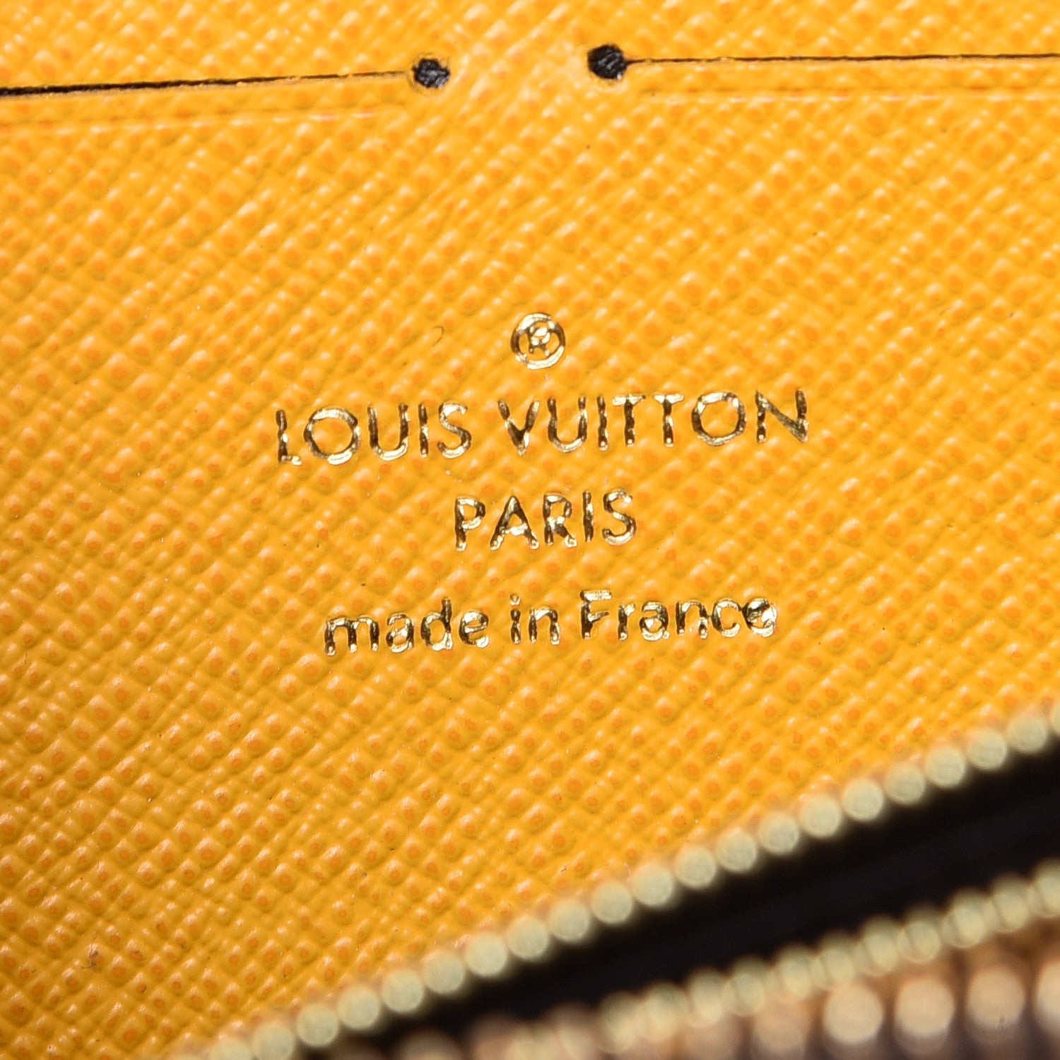 Louis Vuitton Monogram Clemence Wallet Safran 6 of 10
