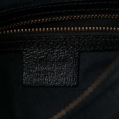 Gucci Monogram Web Bamboo Ring Hobo Black 6 of 18