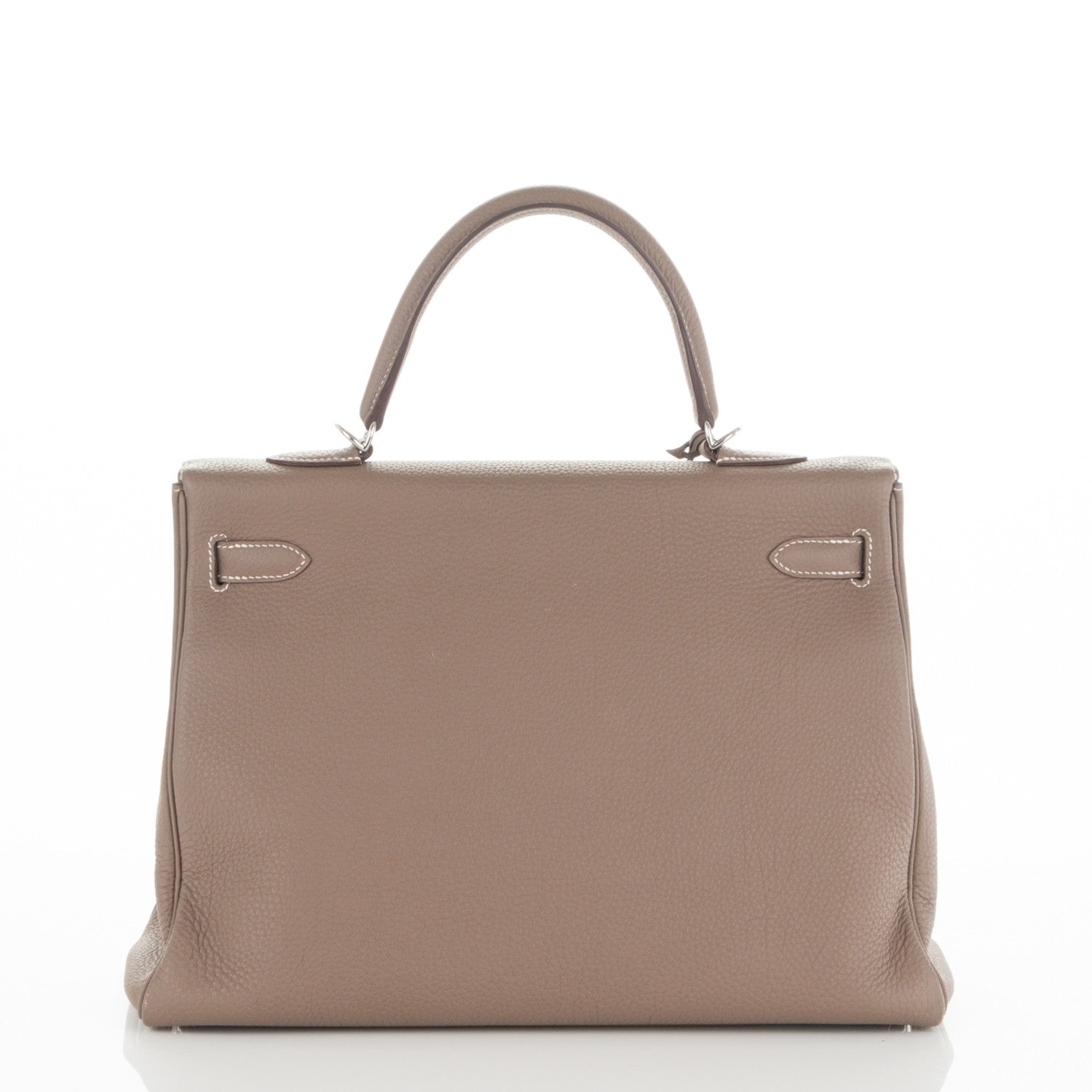 Hermes Togo Kelly Retourne 35 Etoupe 4 of 25