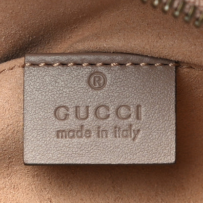 Gucci Calfskin Matelasse Mini GG Marmont Chain Shoulder Bag Porcelain Rose 6 of 11