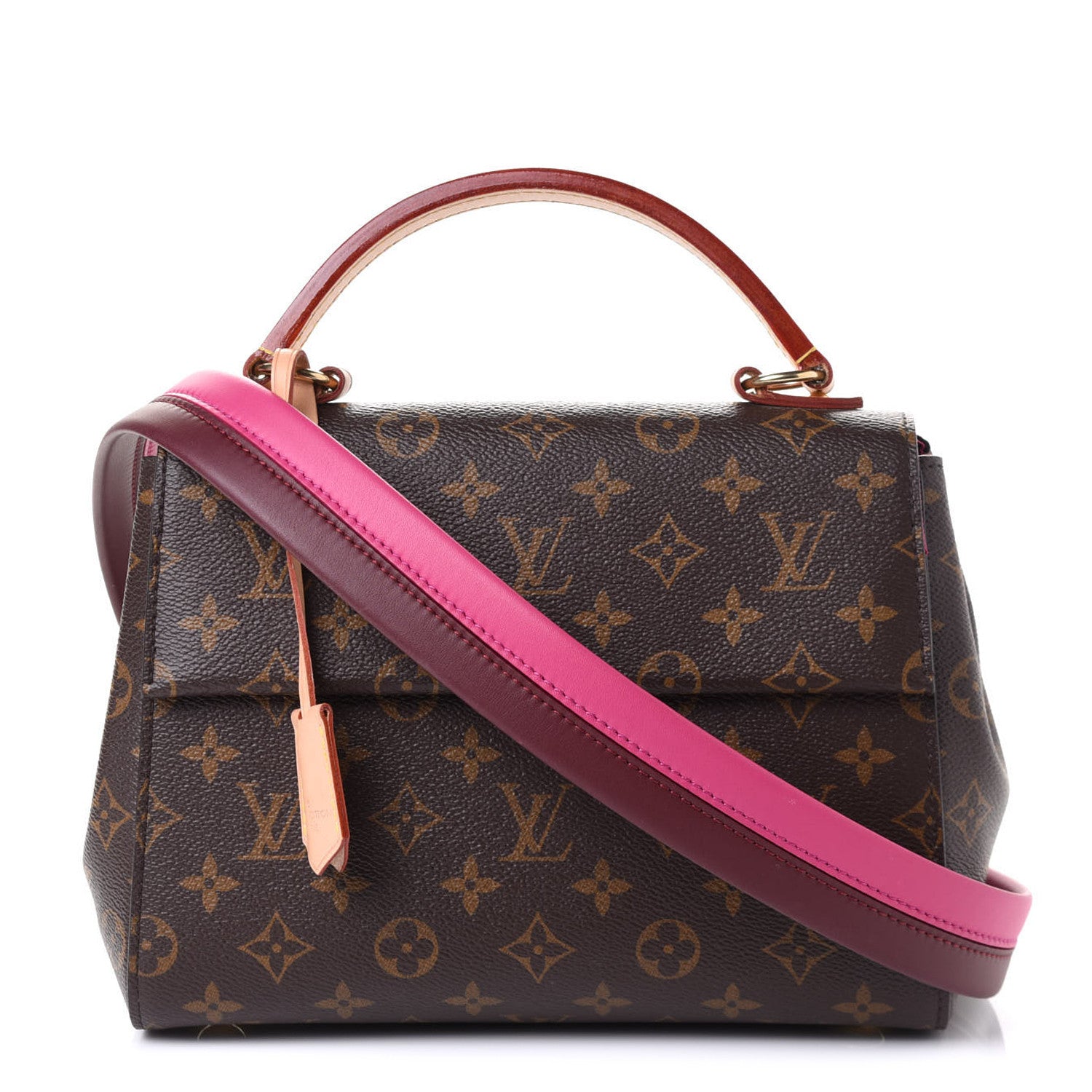 Louis Vuitton Monogram Cluny BB Bordeaux Fuchsia 1 of 4