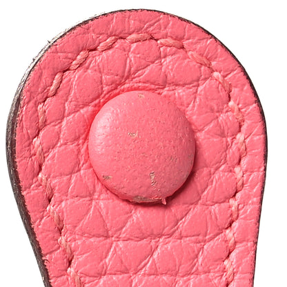 Hermes Taurillon Clemence Amazone Evelyne TPM Rose Azalee Rouge Pivoine 12 of 14