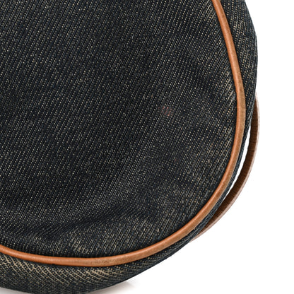 Christian Dior Denim Mini Saddle Pochette Navy 13 of 13