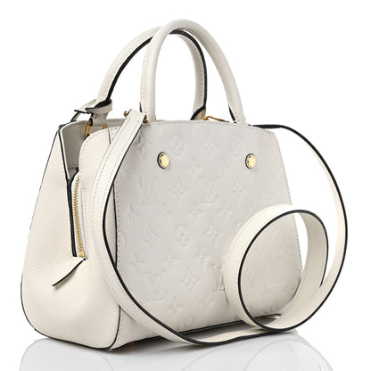 Louis Vuitton Empreinte Montaigne MM Neige 3 of 9