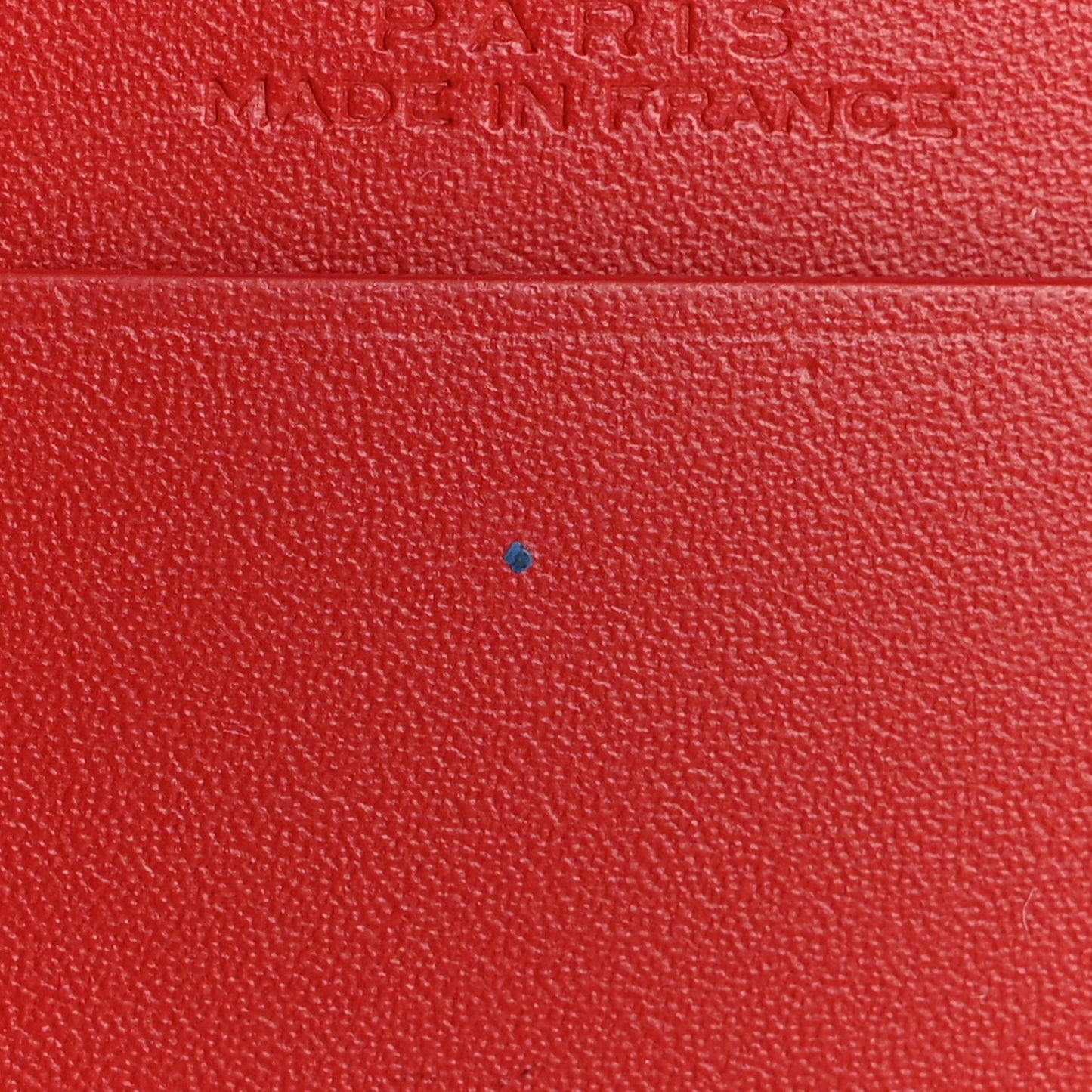 Goyardine Business Card Holder Red