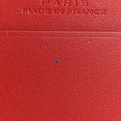 Goyard Goyardine Business Card Holder Red 8 of 13