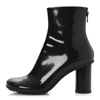 Bottega Veneta Patent Lambskin Atomic Boots 37 Black 1 of 11