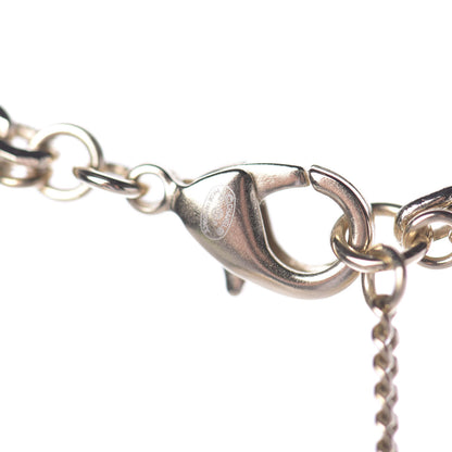 Chanel Crystal CC Multi Strand Chain Necklace Gold 7 of 8