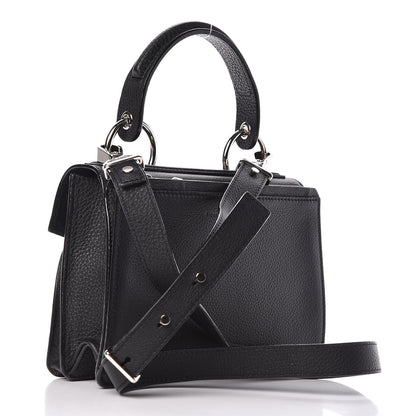 Proenza Schouler Pebbled Calfskin Small Hava Top Handle Bag Black 3 of 11