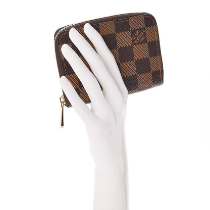 Louis Vuitton Damier Ebene Zippy Coin Purse 2 of 8