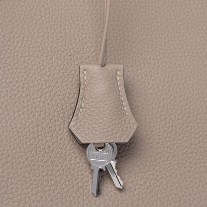 Hermes Togo Birkin 35 Gris Tourterelle 28 of 36