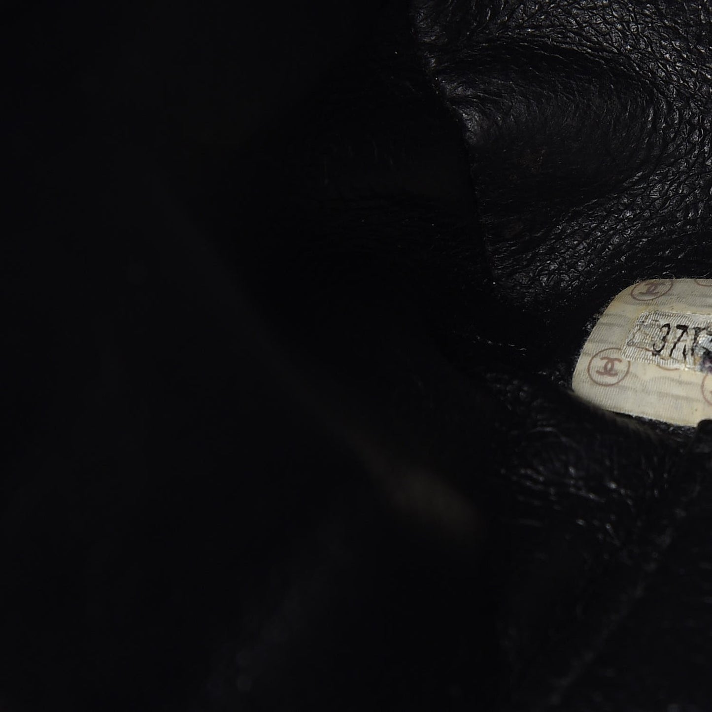 Caviar Quilted Tote Black