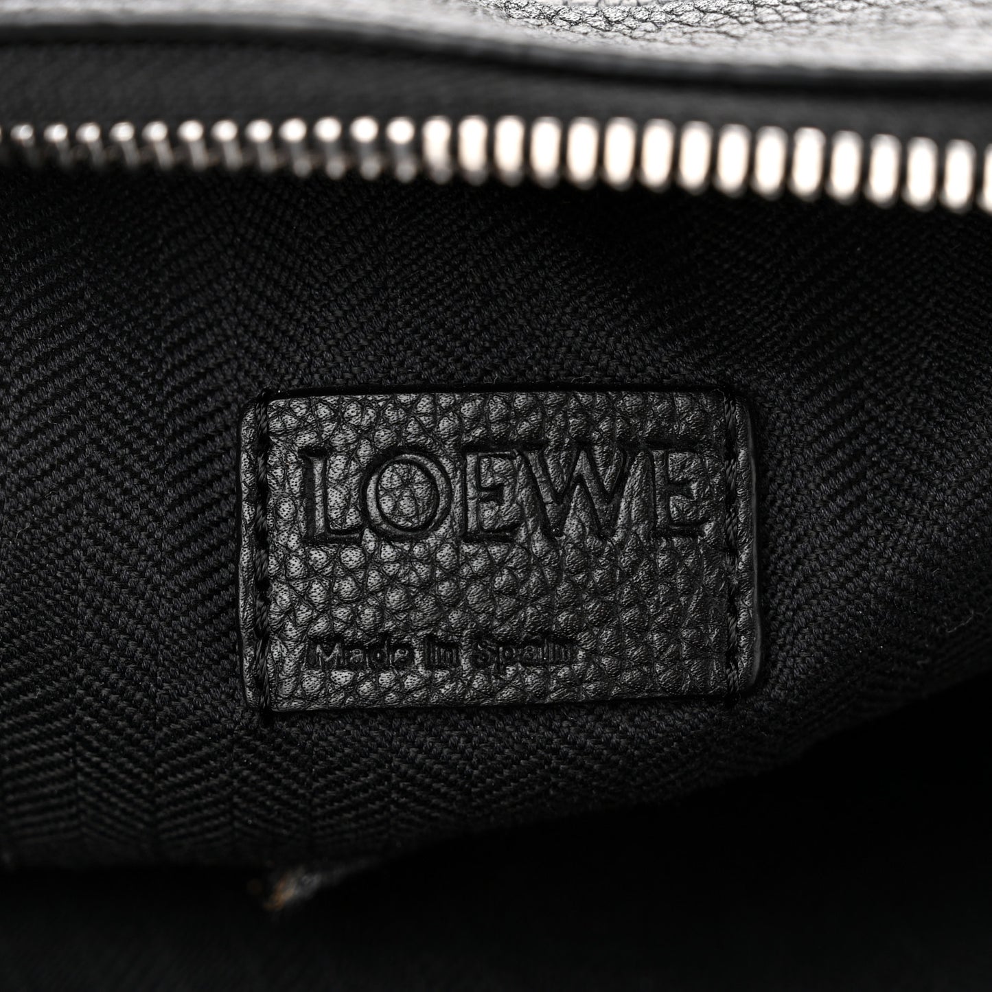 Soft Grained Calfskin Military Messenger Bag Black