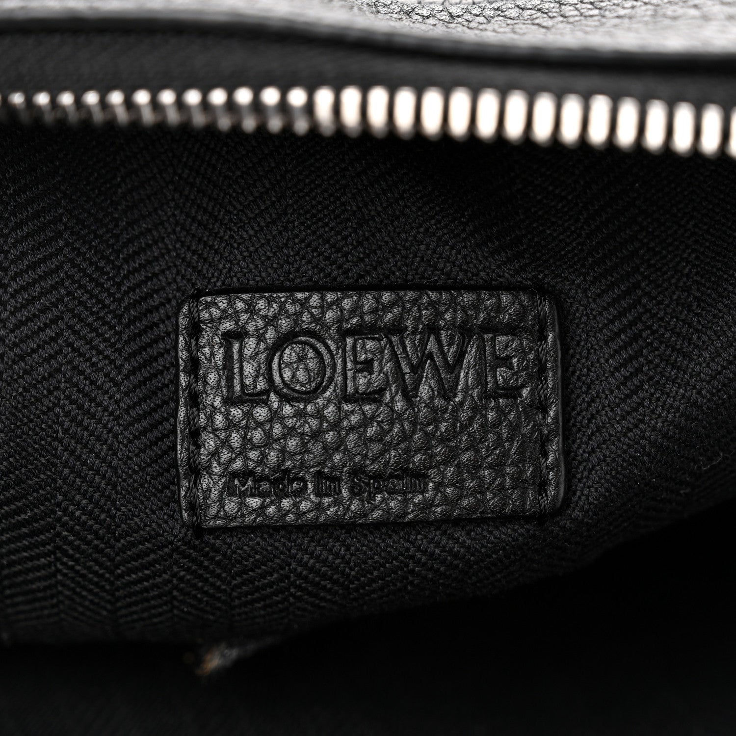 Loewe Soft Grained Calfskin Military Messenger Bag Black 6 of 11