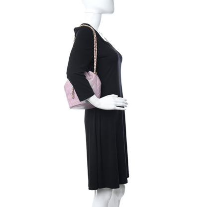 Chanel Iridescent Caviar Quilted My Perfect CC Bucket Drawstring Bag Pink 2 of 11