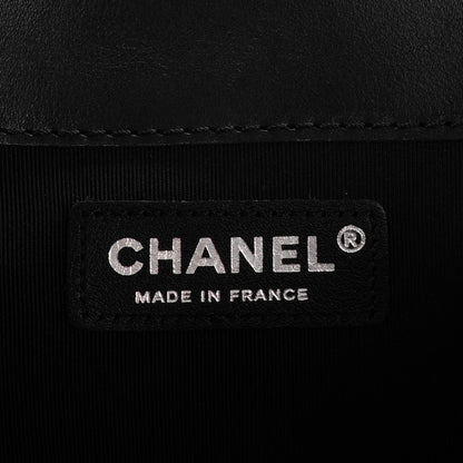Chanel Calfskin Enchained Medium Boy Flap Black 6 of 7