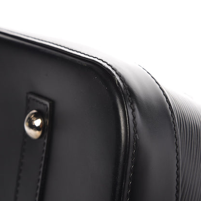 Louis Vuitton Epi Alma MM Black 9 of 9