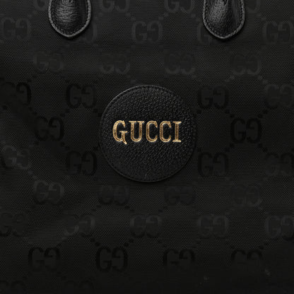 Gucci Econyl Nylon Monogram Large Off The Grid Tote Bag Black 8 of 11