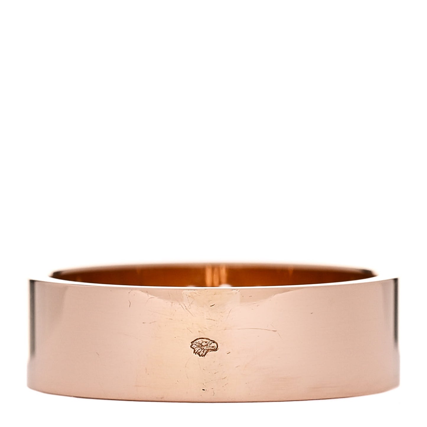 18K Rose Gold Diamond PM H D'Ancre Ring 51 5.75