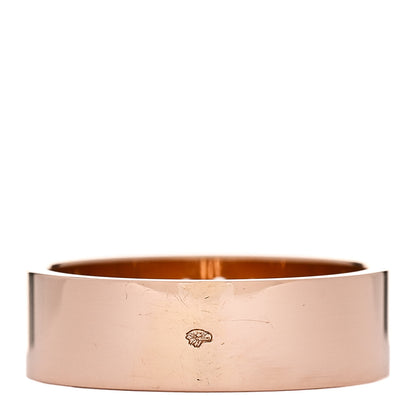 Hermes 18K Rose Gold Diamond PM H D'Ancre Ring 51 5.75 3 of 5