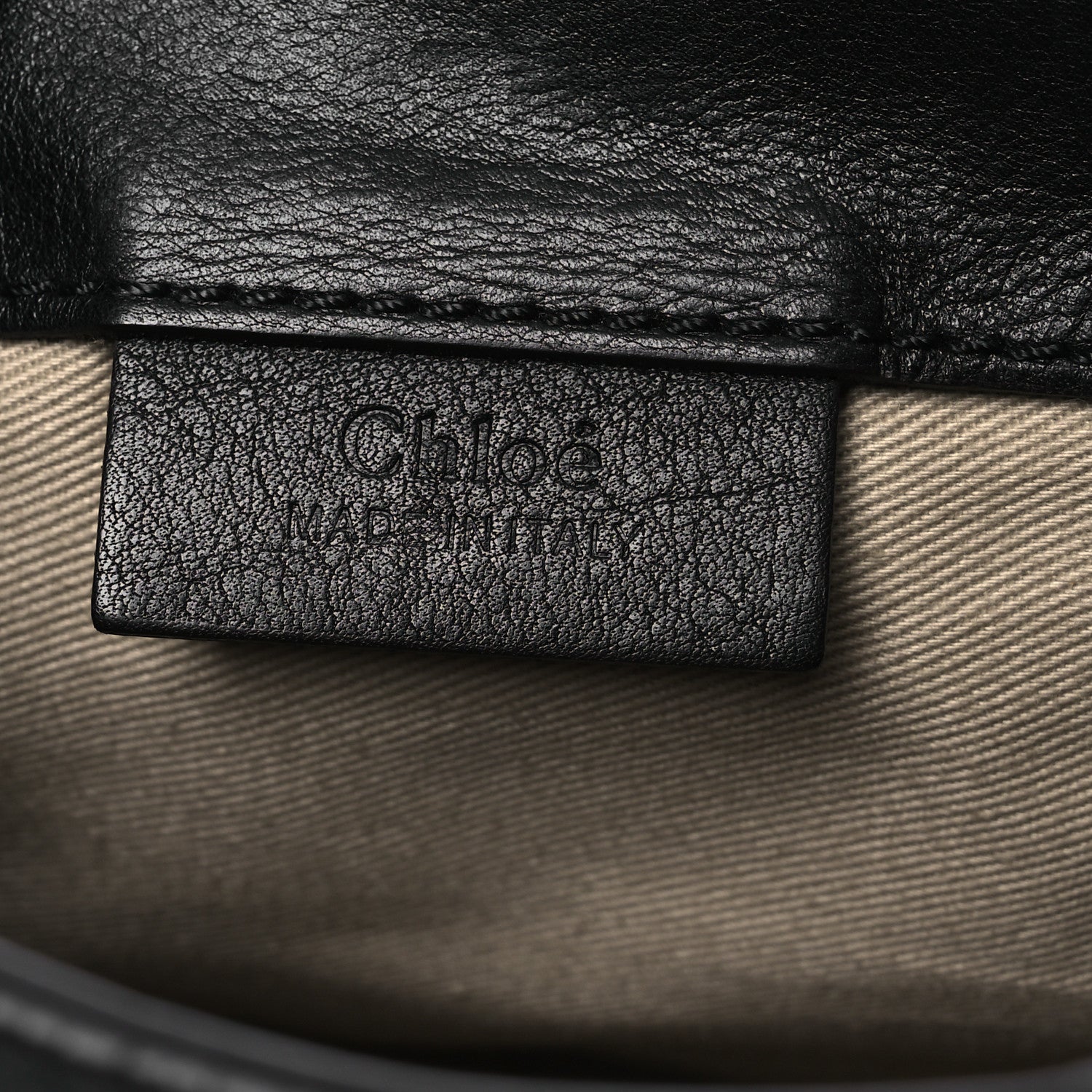 Chloe Suede Calfskin Mini Faye Backpack Black 6 of 11